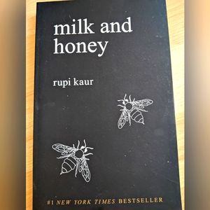 Bundle of books Milk and honey and the sun and her flowers by Rupi Kaur